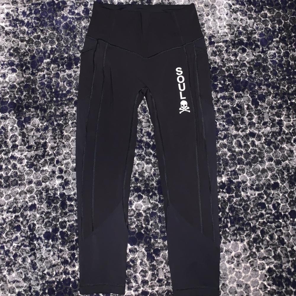 SoulCycle x lululemon cropped leggings